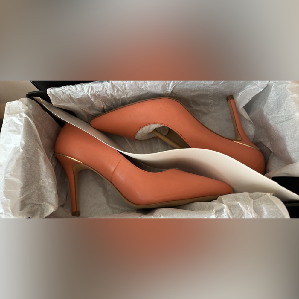 Coach Coral Pointed Toe Stiletto Heels - Picture 5 of 6